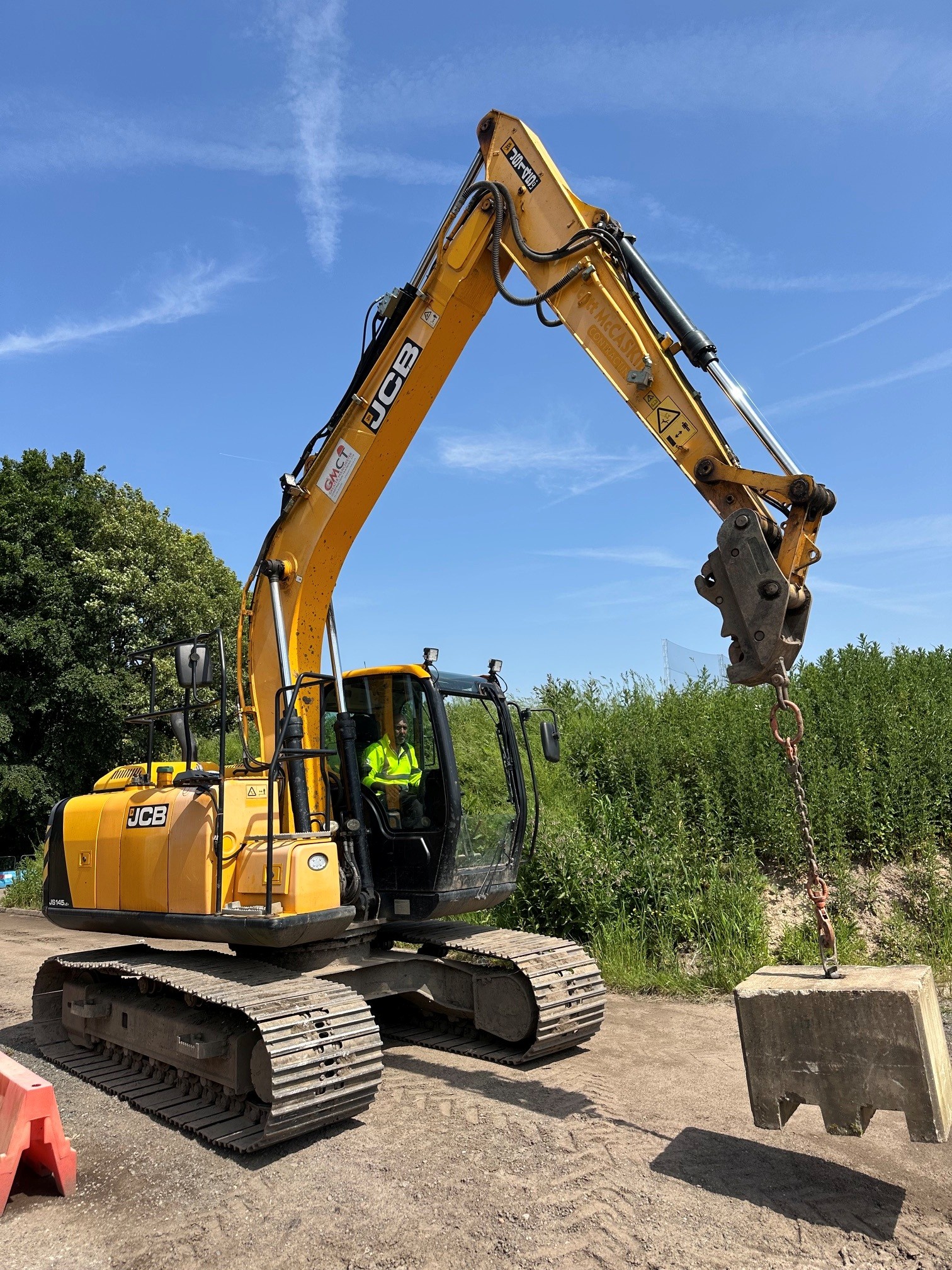 Excavator as a Crane