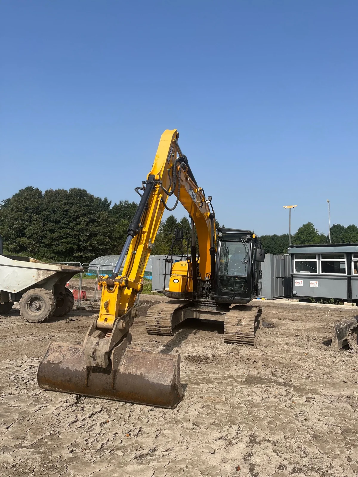 GMCT excavator training plant