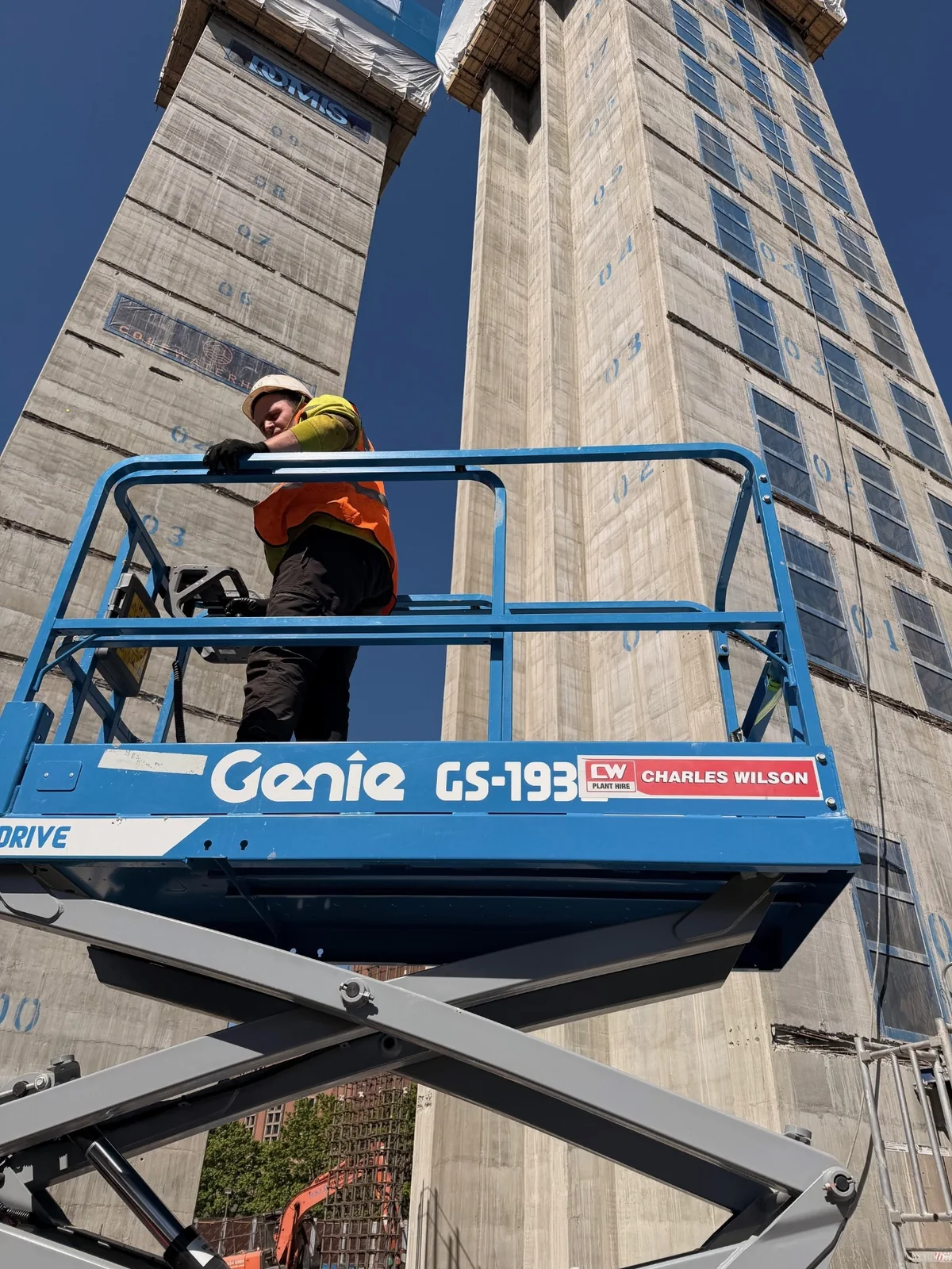 Powered access training at height