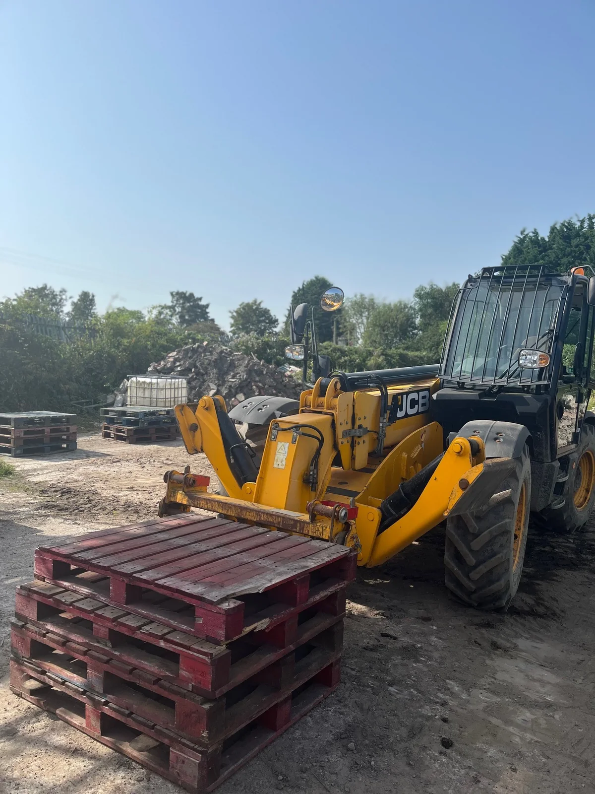 Telehandler plant equipment